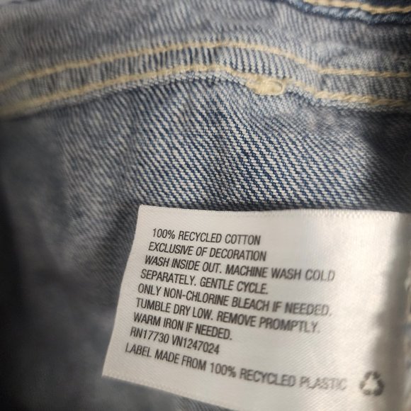 wild Fable denim patchwork mini skirt 18 nwot Academia College 3/$25 - Picture 7 of 13